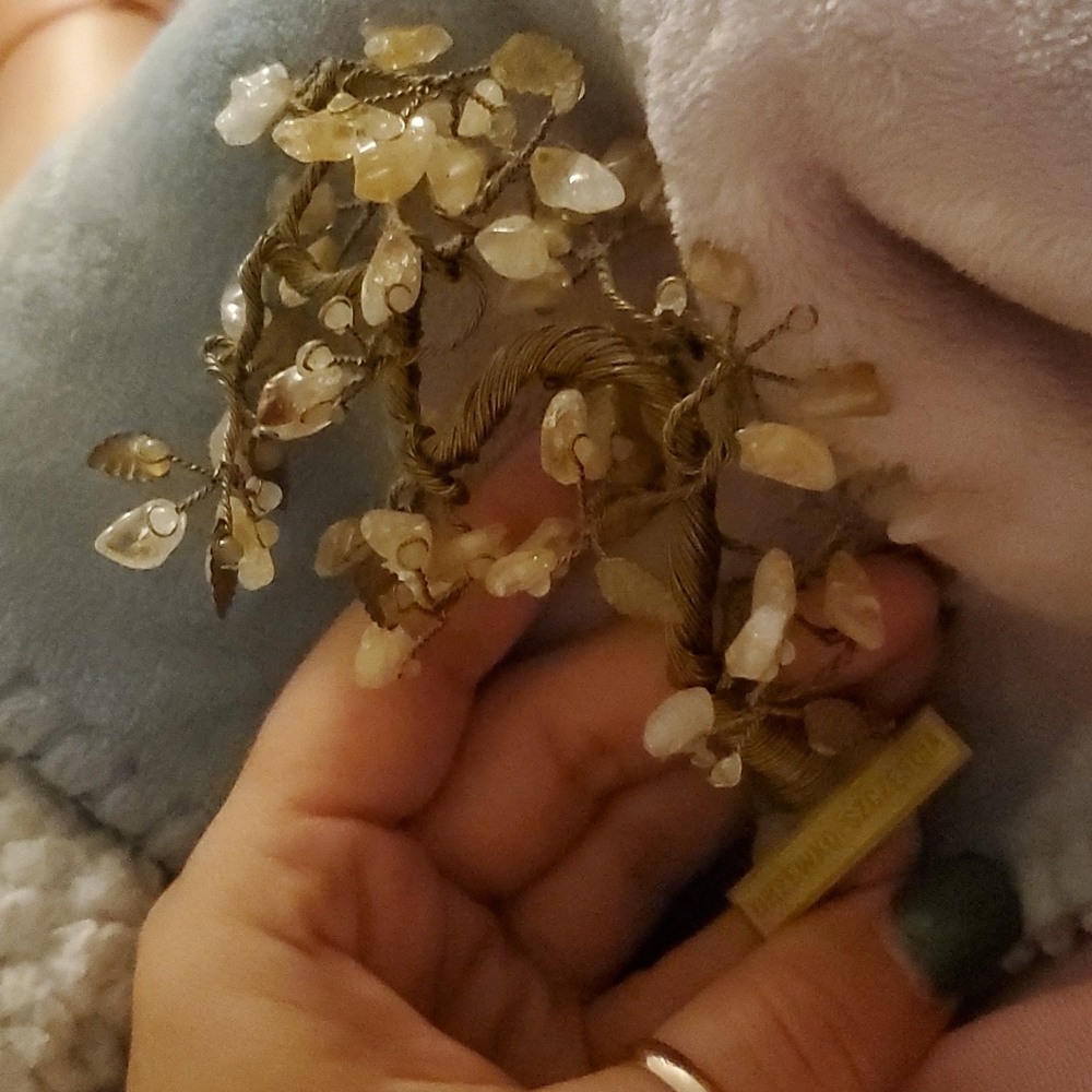 Citrine jade tree